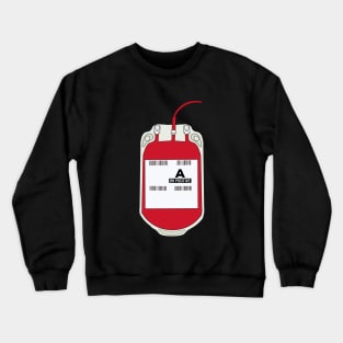 A Positive Blood Bag Crewneck Sweatshirt